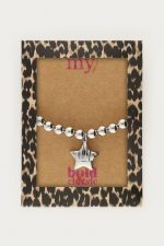 Pulsera de cuentas con charm estrella - Imagen 5