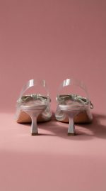 Zapatos Transparentes con Lazo de Strass - Imagen 4