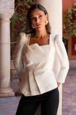 Conjunto de Pantalón en  Seda Tussord Balenciaga - Imagen 4