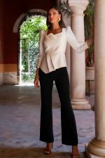 Conjunto de Pantalón en  Seda Tussord Balenciaga