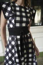 Vestido Midi de Cuadros Bass - Imagen 6