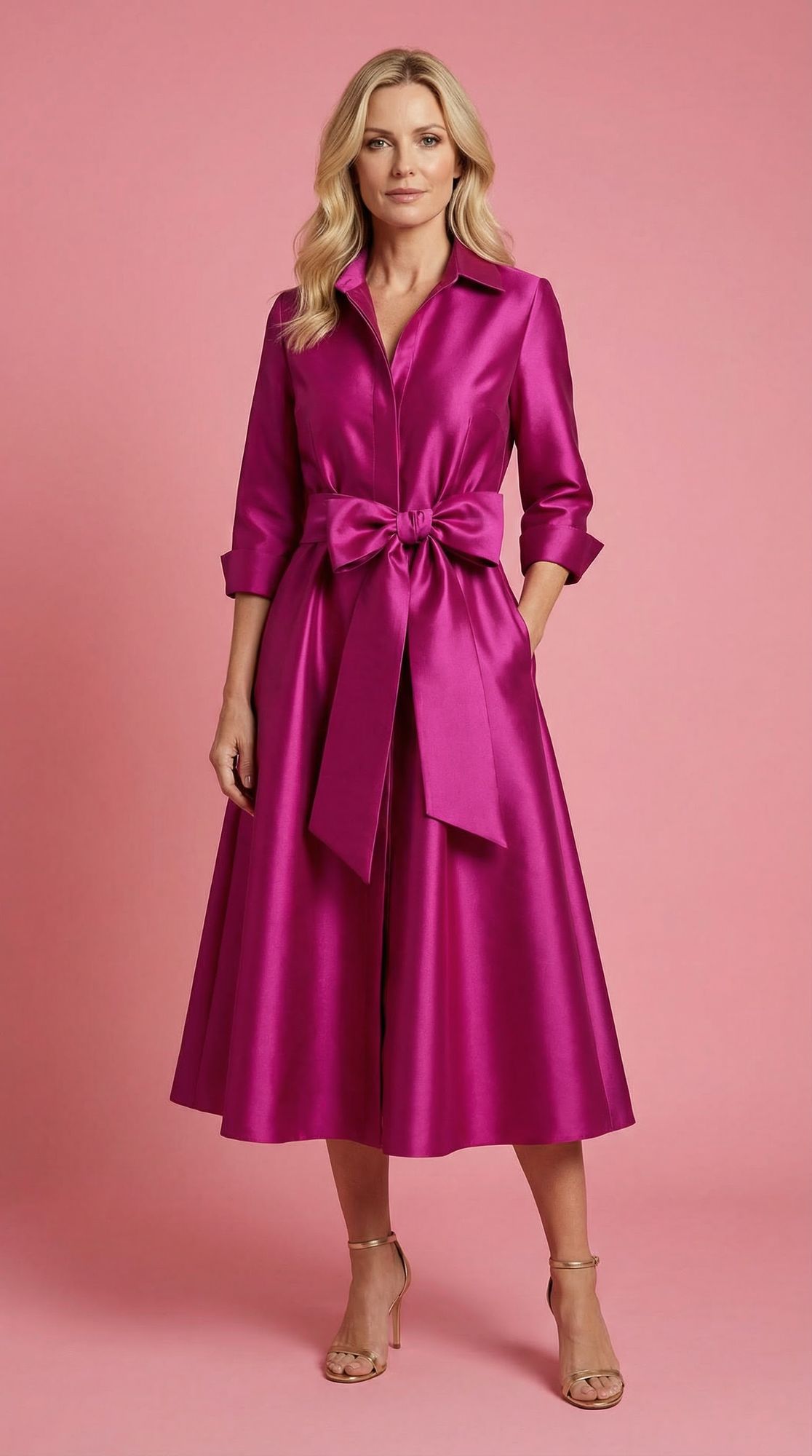 freepik__recrear-exactamente-este-vestido-midi-con-fidelida__50222 Vestido Camisero Midi Carol - Imagen 1