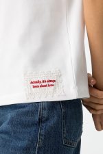 Camiseta corazón de guipur Aura - Imagen 2