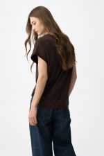 Camiseta marrón Natalie Unique - Imagen 6