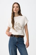 Camiseta blanca  Natalie - Imagen 4