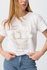 Camiseta Flores 3D Lydia