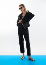 Pantalón negro con strass - Imagen 3