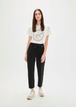 Pantalón negro con strass