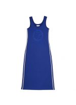 Vestido azul eléctrico con cintas laterales - Imagen 3