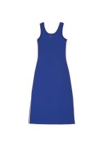 Vestido azul eléctrico con cintas laterales - Imagen 2