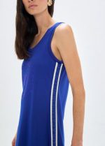 Vestido azul eléctrico con cintas laterales - Imagen 7