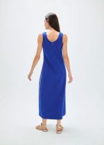 Vestido azul eléctrico con cintas laterales - Imagen 8