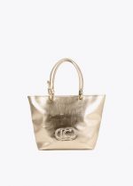 Shopper desestructurado dorado