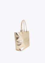 Shopper desestructurado dorado - Imagen 6