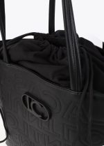 Shopper desestructurado pespuntes monograma - Imagen 2