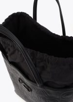 Shopper desestructurado pespuntes monograma - Imagen 3