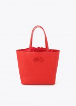 Shopper desestructurado pespuntes monograma