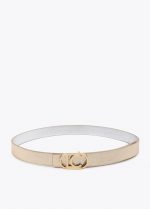 Cinturón reversible hebilla logo ovalado - Imagen 7