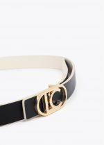 Cinturón reversible hebilla logo ovalado - Imagen 14