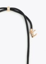 Collar largo colgante corazón - Imagen 2