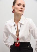 Collar largo pendant acrílicos - Imagen 7