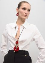 Collar largo pendant acrílicos - Imagen 6