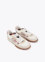 Deportiva con tejido rejillas y animal print - Imagen 7