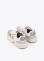 Deportiva con suela tipo running y detalles en piel - Imagen 6