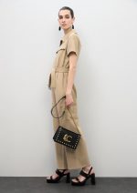 Bandolera con solapa LC animal tachas - Imagen 10