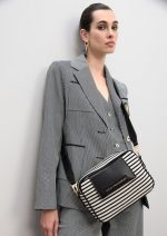 Bandolera de rayas y efecto piel - Imagen 9