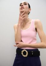 Cinturón con maxi hebilla - Imagen 12