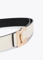 Cinturón reversible hebilla LC bicolor - Imagen 2