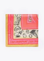 Pañuelo satinado con logo LC - Imagen 5