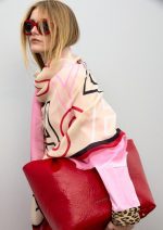 Fular estampado con letras logo - Imagen 8