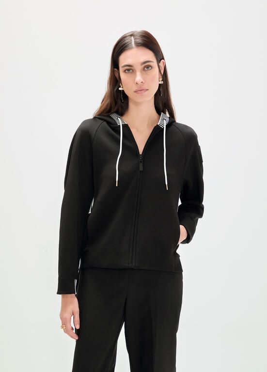 ls2611017_00n_1 Sudadera scuba con capucha - Imagen 1