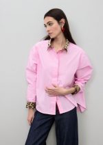 Camisa rosa con estampado animal - Imagen 5