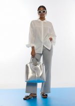 Shopper metalizado tachas rectangulares - Imagen 9