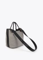 Shopper tejido de rayas - Imagen 4