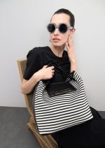 Shopper tejido de rayas - Imagen 6