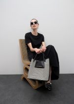 Shopper tejido de rayas - Imagen 13