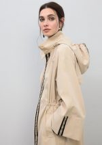 Gabardina Parka Oversize Rayas - Imagen 6