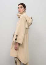 Gabardina Parka Oversize Rayas - Imagen 5