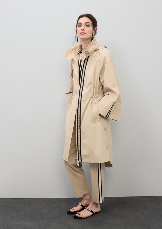 ls2601002_050_1 Gabardina Parka Oversize Rayas - Imagen 1