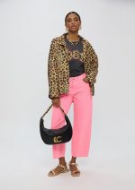 Parka técnica con capucha estampado animal - Imagen 4