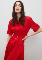 Vestido midi falda evasé - Imagen 5