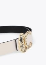 Cinturón reversible hebilla logo animal - Imagen 3