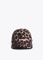 Gorra en animal print leopardo