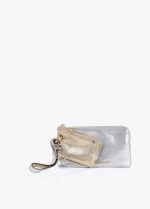 Monedero doble con colgante LC