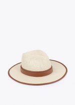 Sombrero bicolor con tira con hebilla personalizada - Imagen 4