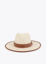 Sombrero bicolor con tira con hebilla personalizada - Imagen 8